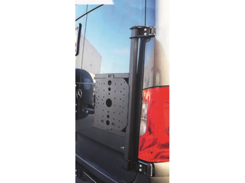 Porte tout sur porte arrière droit Sprinter II 2006-2018 INOX N4-Offroad