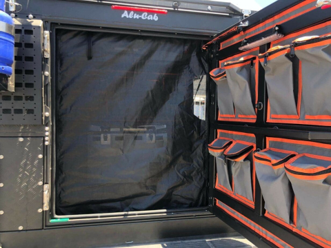 Moustiquaire de porte arrière hardtop canopy camper Alu-Cab