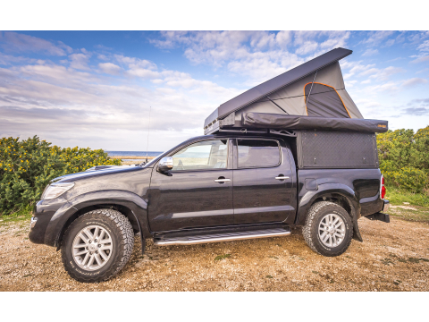 Hardtop Canopy Camper DC Toyota Hilux Vigo 2005-2015 Alu-Cab