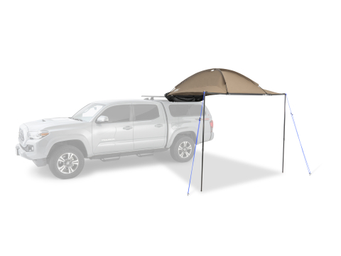 DOME 1300 Awning with STOW iT Rhino Rack