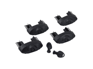 Kit de 4 embouts verrouillable de barre de toit Vortex Secure Core Rhino Rack